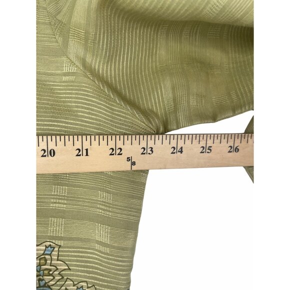 Tommy Bahama Womens Linen & Silk Tunic Top W/ Embroidered Details Size XL - Picture 5 of 9